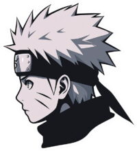 naruto-uzumaki-side-view-b-w-sticker