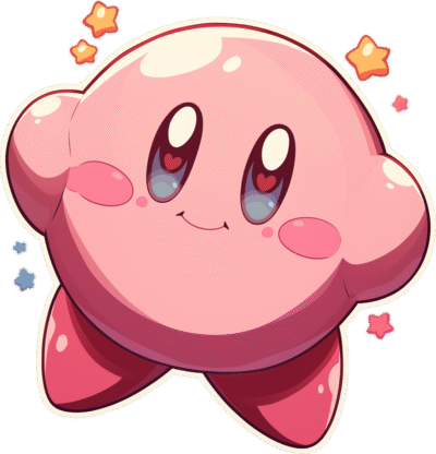kirby-happy-pink-star-sticker