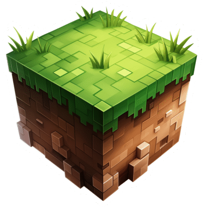 minecraft-grass-block-clipart-sticker