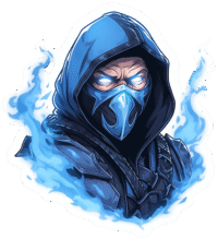 mortal-kombat-sub-zero-ice-flame-sticker