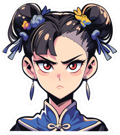 street-fighter-serious-chun-li-sticker
