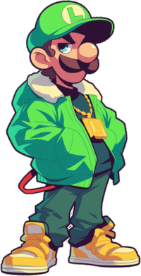 swaggy-luigi-sticker