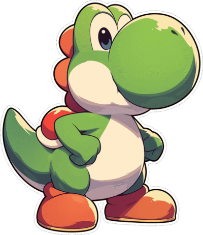 yoshi-determined-pose-sticker