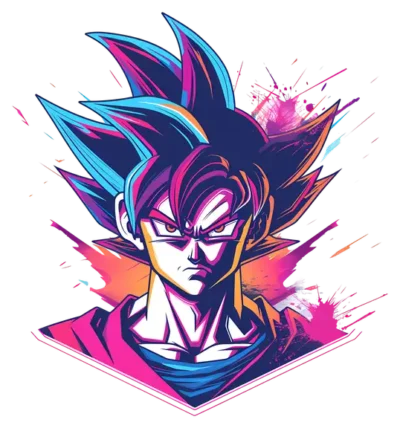 goku colorfull