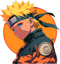 aesthetic-hokage-naruto-uzumaki-sticker
