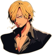aesthetic-one-piece-sanji-clipart-sticker