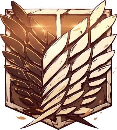 aot-wings-of-freedom-brown-sticker