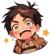attack-on-titan-shocked-eren-sticker