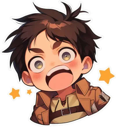 attack-on-titan-shocked-eren-sticker