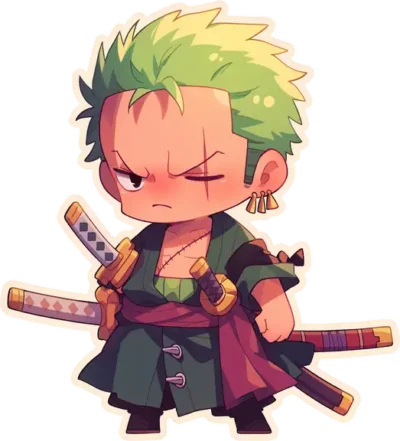 chibi-one-piece-roronoa-zoro-sticker
