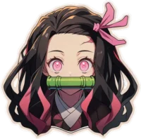 demon-slayer-nezuko-kamado-sticker