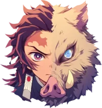 demon-slayer-tanjiro-half-inosuke-sticker