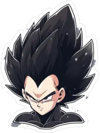 dragon-ball-angry-vegeta-anime-sticker