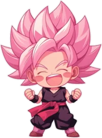 dragon-ball-goku-rose-chibi-sticker