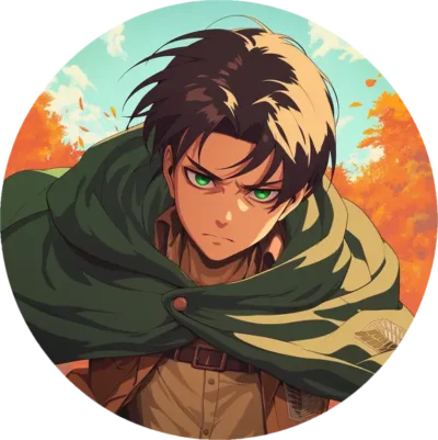 eren-yeager-scouting-legion-round-sticker