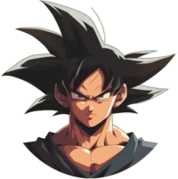 goku-black-hair-determined-look-sticker
