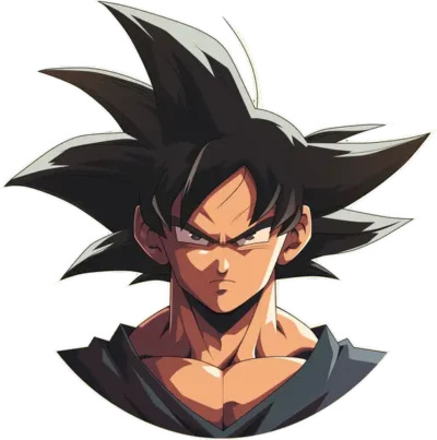 goku-black-hair-determined-look-sticker
