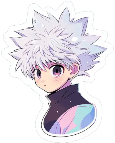 hunter-x-hunter-killua-with-big-eyes-sticker