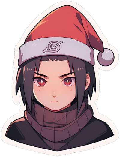 itachi-uchiha-in-christmas-hat-sticker