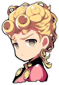 jojo-bizarre-chibi-giorno-giovanna-sticker