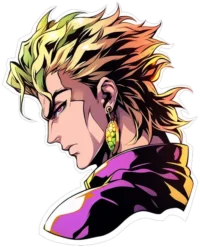 jojo-bizarre-dio-brando-anime-sticker