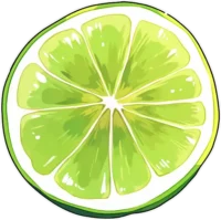 lime-slice-sticker