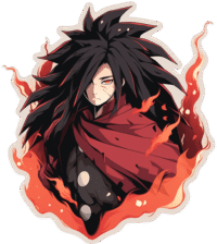 madara-with-a-fan-of-fire-sticker