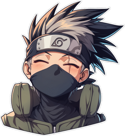 ninja-kakashi-hatake-smiling-sticker