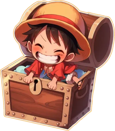 one-piece-luffy-treasure-chest-sticker