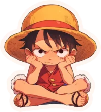 one-piece-sadly-luffy-clipart-sticker