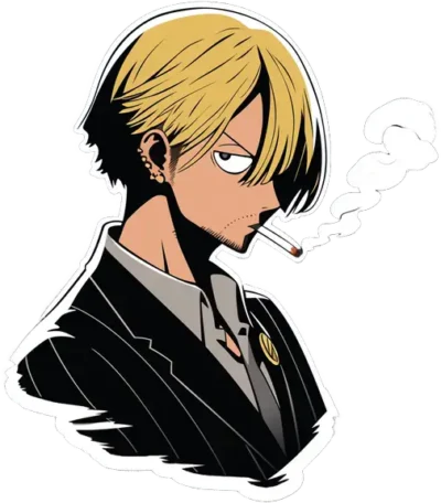 one-piece-smoking-sanji-anime-sticker