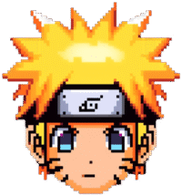 pixel-naruto-uzumaki-head-sticker