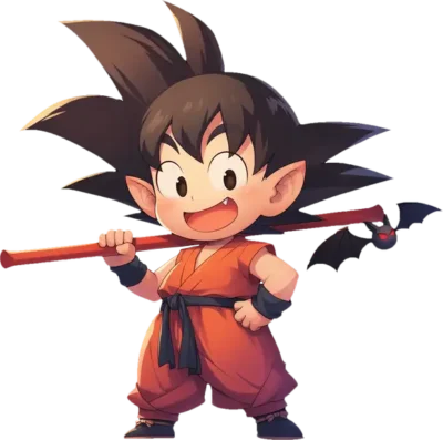 saiyan-child-goku-sticker