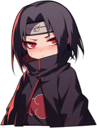 shy-itachi-sticker