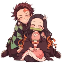 tanjiro-nezuko-kawaii-demon-slayer-sticker