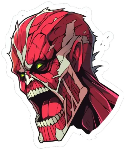 the-beast-titan-aot-sticker