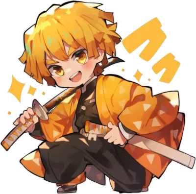 zenitsu-agatsuma-chibi-demon-slayer-sticker