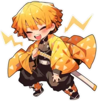 zenitsu-agatsuma-lightning-demon-slayer-sticker