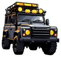 black-jeep-cardboard-sticker