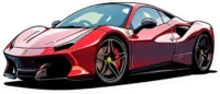 cool-ferrari-488-sticker