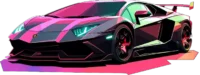 lamborghini-aventador-aesthetic-sticker