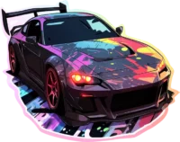 street-racing-car-bright-sticker
